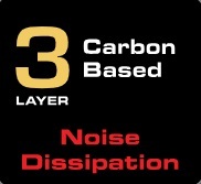 AudioQuest 3 Carbon Based Layer Noise Dissipation Logo