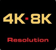 AudioQuest 4K-8K Resolution Logo