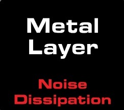 AudioQuest Metal Layer Noise Dissipation LogoAudioQuest Metal Layer Noise Dissipation Logo