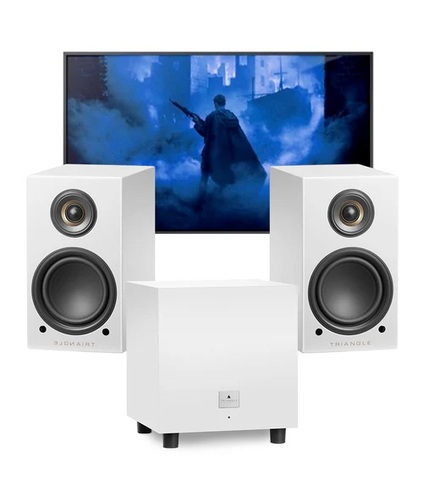 Triangle AIO Twin Home theater setup